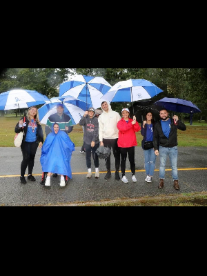 We walk rain or shine to defeat ALS!!