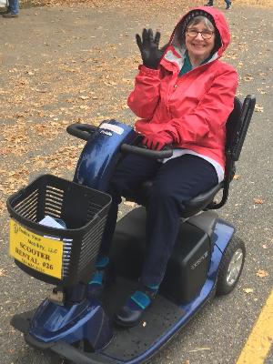 Mindy at the NY Sheep and Wool Festival 2019