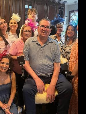 Andrew and the girls!