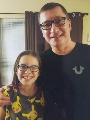 Eddie and our daughter Bethany
