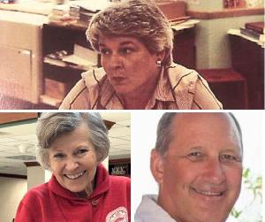 My mother, Norma; my sister, Susan; and my friend, Bill.